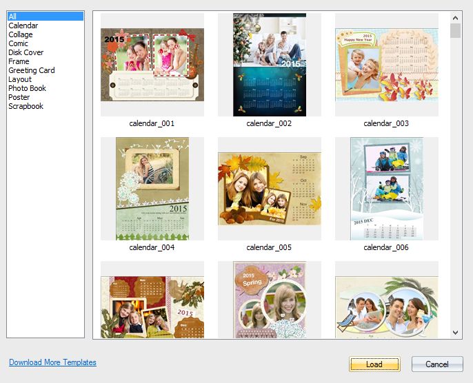 Picture Collage Maker 4.1 : Templates