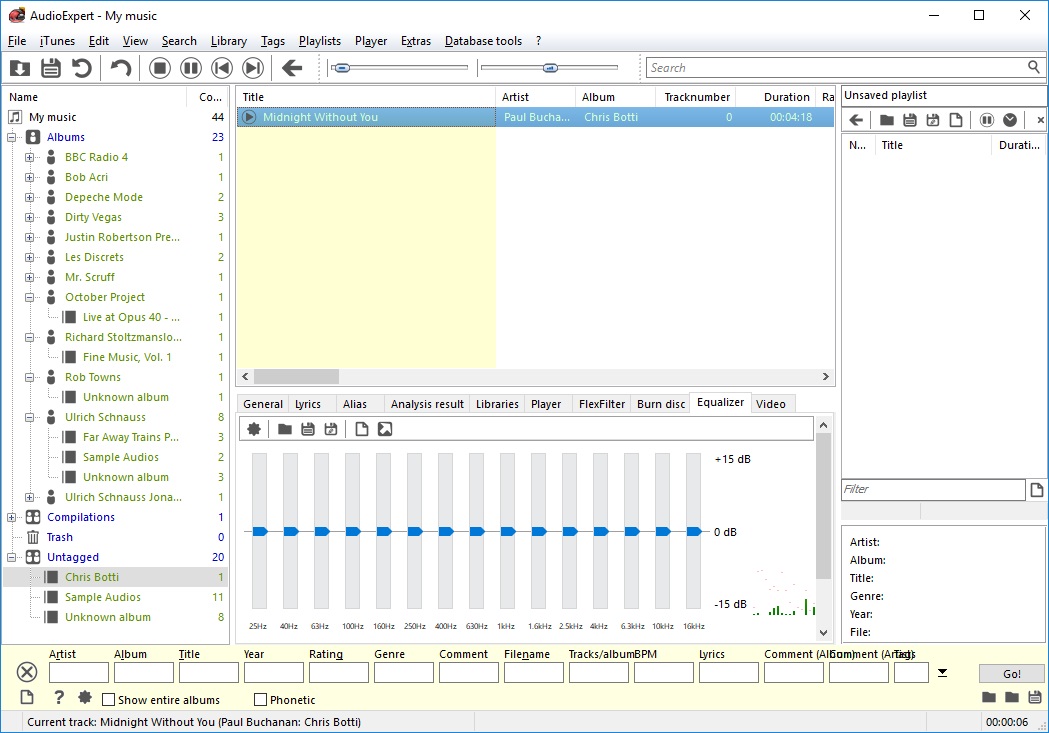 AudioExpert 15.0 : Graphic Equalizer