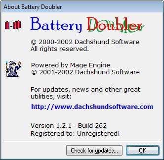 Battery Doubler 1.2 : About