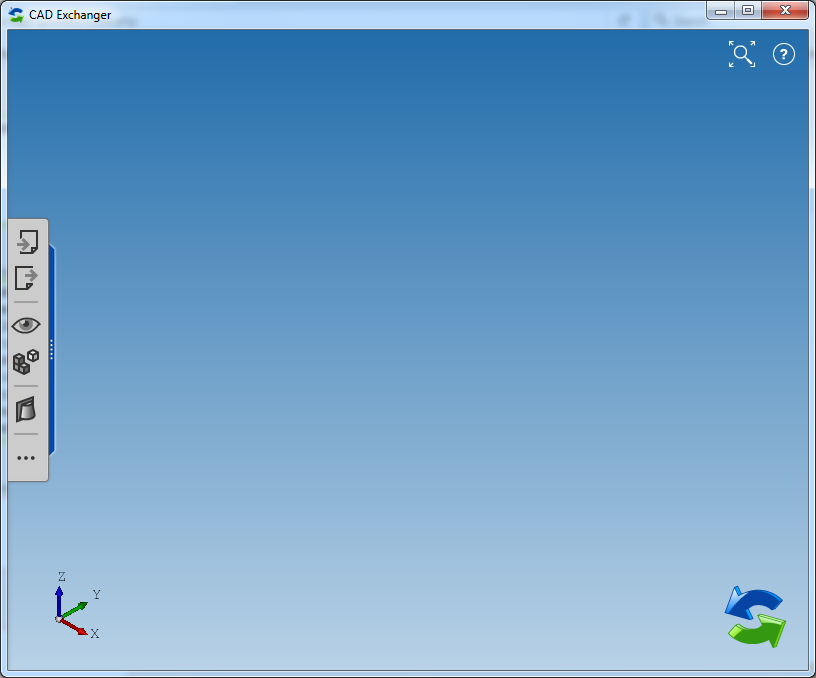 CAD Exchanger 3.1 : Main window