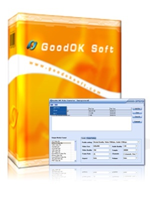 GoodOk 3GP Video Converter 1.7 : Main Window