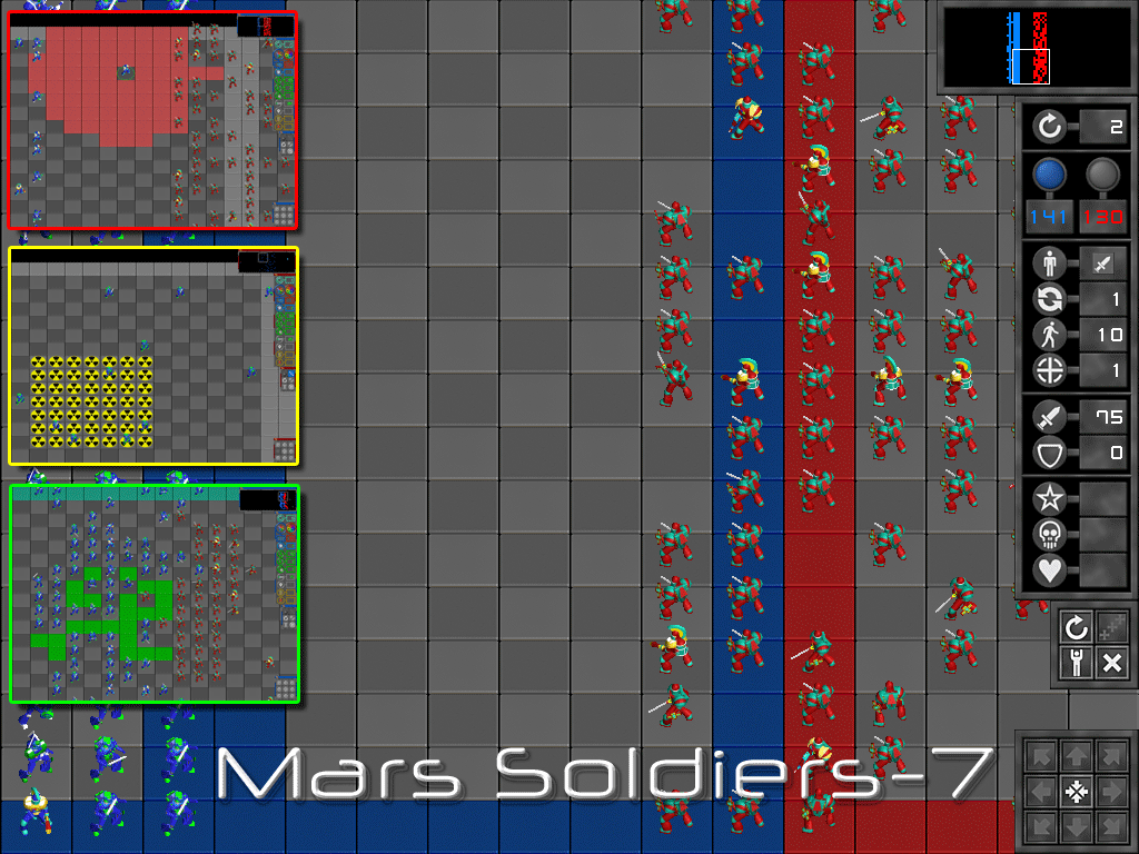 Mars Soldiers-7 4.0 : Main window