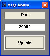 Mega Mouse 1.1 : Main window