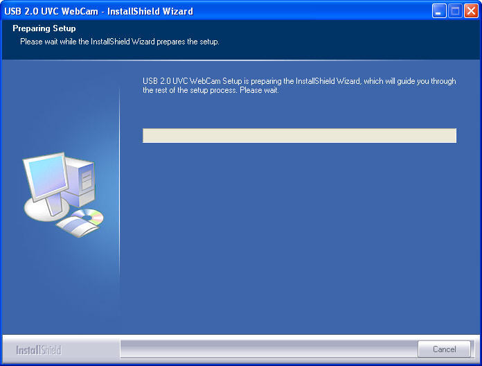 USB WebCam Driver 6.5 : Setup Window
