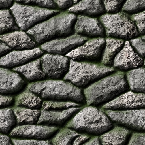 Allegorithmic Substance Player 2.1 : Stonework - export - diffuse view
