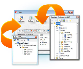 Oracle Data Access Components 12.1 : Main Window