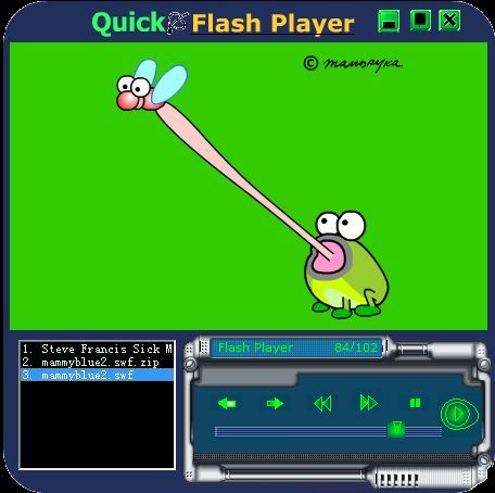 Quick Flash Player 1.3 : Player interface