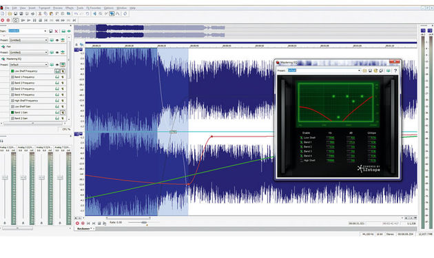 Sound Forge Pro 11.0 : Audio editing