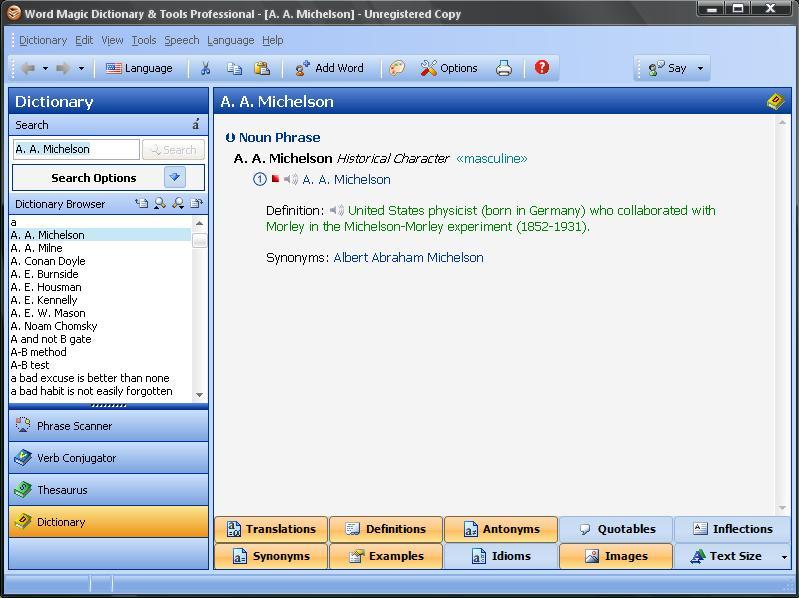 Word Magic Professional Suite Premier 5.2 : Dictionary & Tools professional