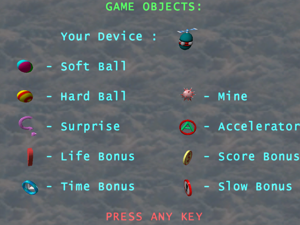 AirXonix 1.4 : Bonuses and Dangerous Objects.