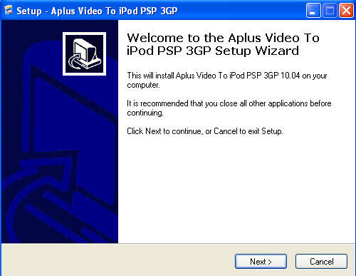 Aplus Video To iPod PSP 3GP 10.0 : General View