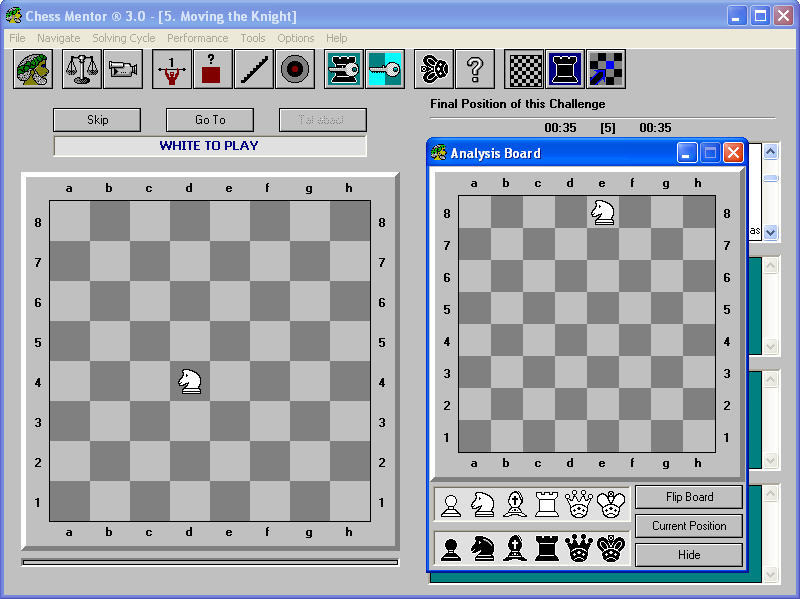 Chess Mentor® 3.0 : Main window