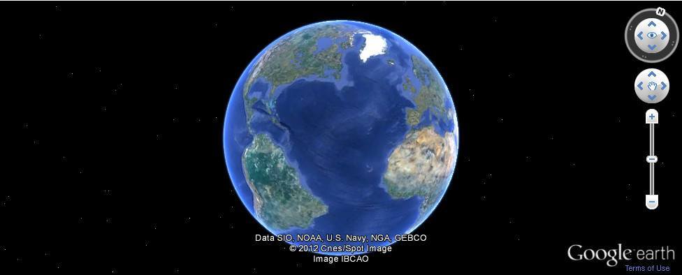 Google Earth Plug-in 7.0 : General view