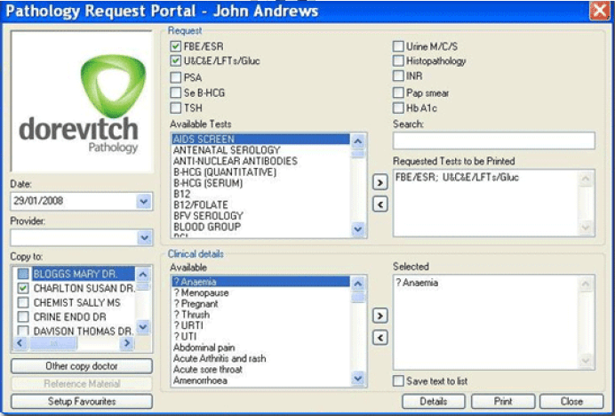 HCN Medical Director 3.1 beta : Main window