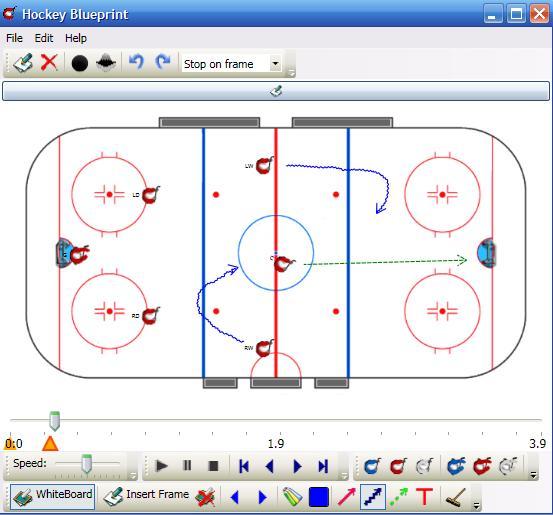 Hockey Blueprint 2.2 : Main Window