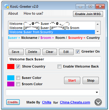 KooL-Greeter 2.0 beta : Kool-Greeter