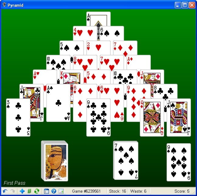 Solitaire Plus! 3.0 : Playing Pyramid