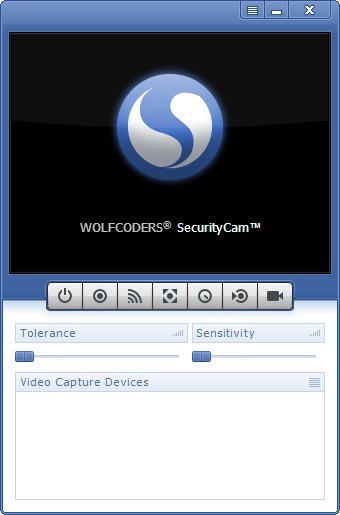 WOLFCODERS SecurityCam 1.6 : Main Window