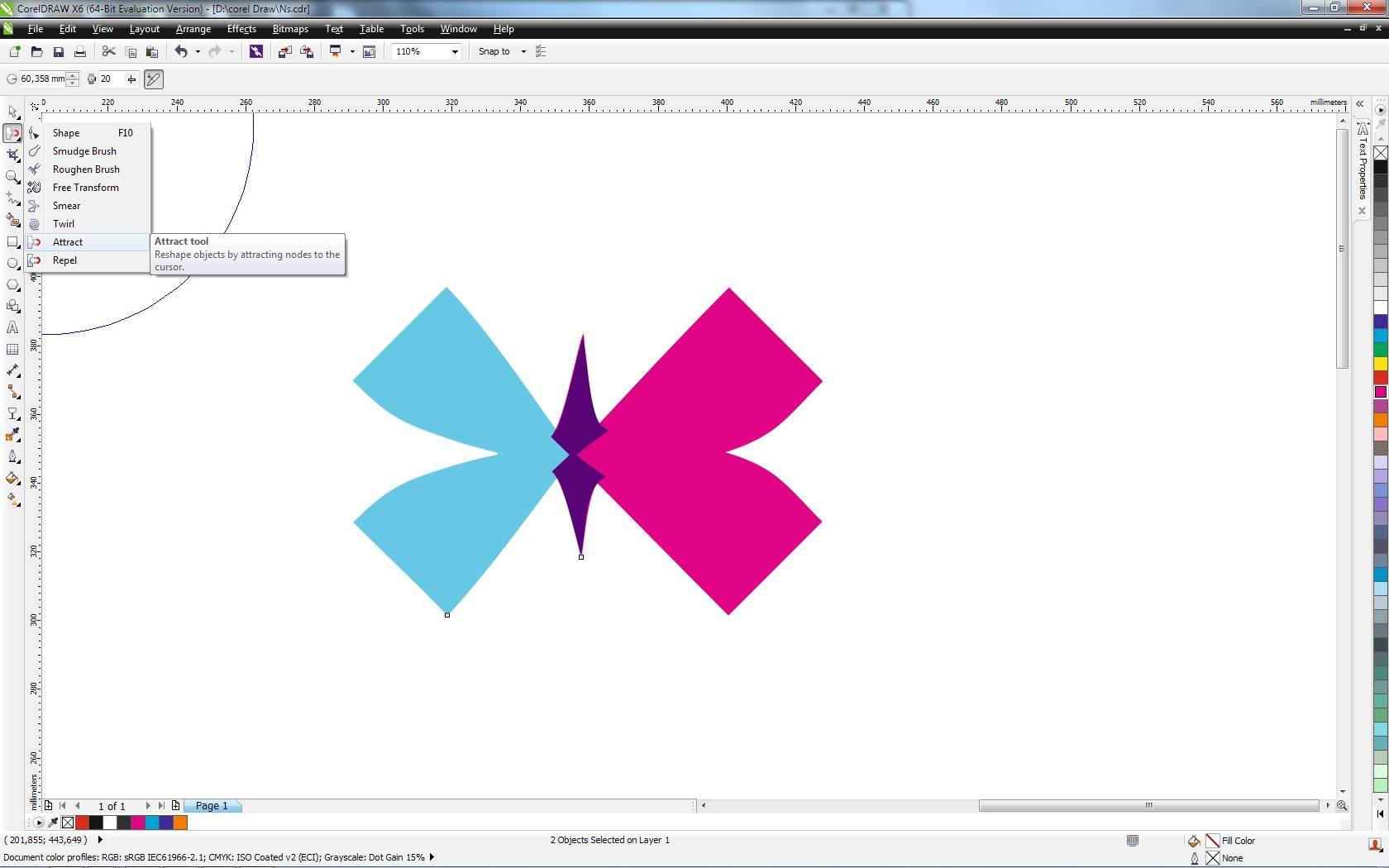 CorelDRAW Graphics Suite 16.1 : The New Attract Tool