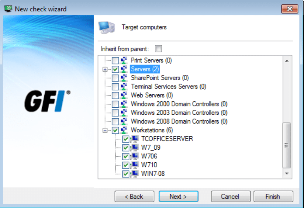 GFI EventsManager 13.2 : Assigning Checks to Sources