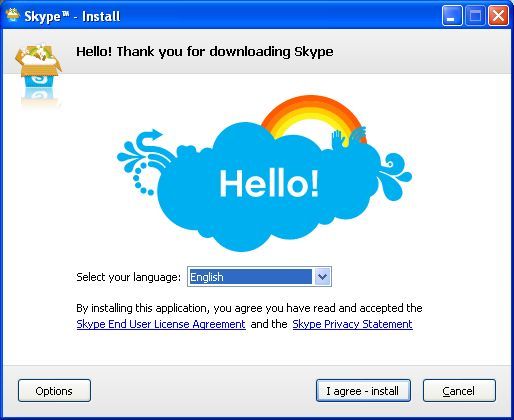 Skype 4.1 : Install Skype