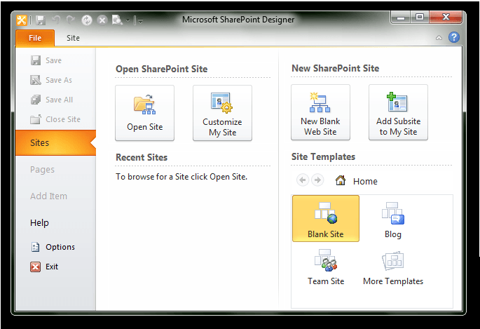 Microsoft SharePoint Designer 2010 12.0 : Microsoft SharePoint Designer 2010