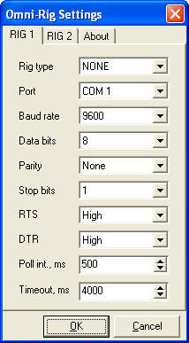 Omni-Rig 1.1 : Main window
