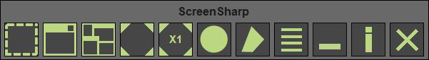 ScreenSharp 1.2 : Main Window
