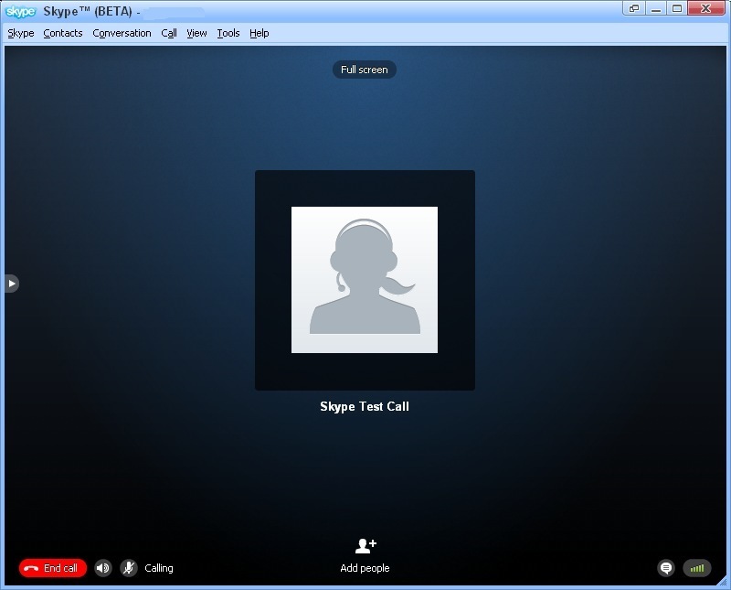 Skype 5.0 beta : New Calling Interface