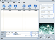 Xilisoft Video Editor 1.0 : Main Window