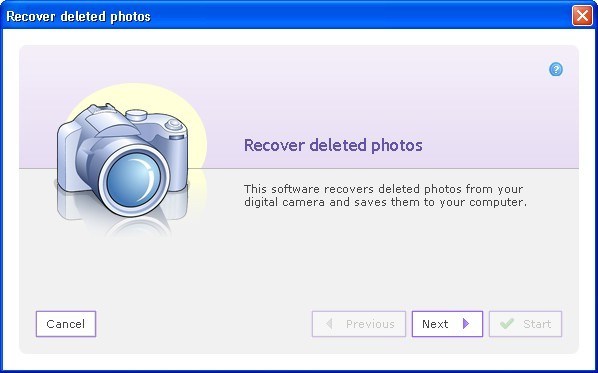 DeleteFIX Photo 1.0 : Recover deleted photos