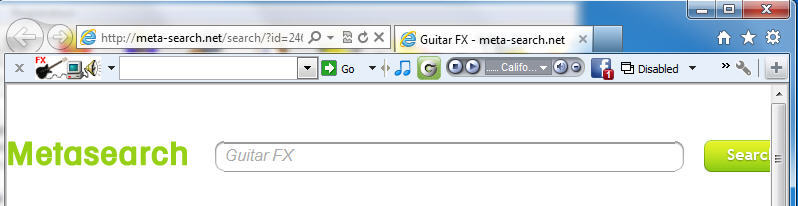 guitarfx-europa Toolbar 6.4 : Main window