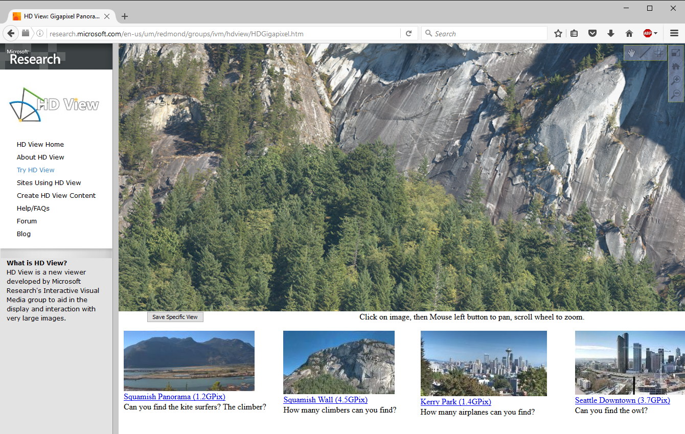 HD View 3.3 : Viewing HD Image