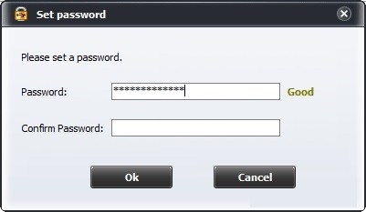 idoo Full Disk Encryption 1.1 : Create Password