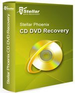 Stellar Phoenix CD DVD Data Recovery : Main Window