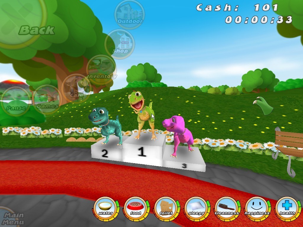 101 Dino Pets 1.0 : Playing the game