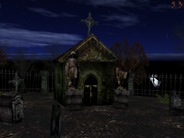 3D Haunted Halloween Screensaver : Crypt