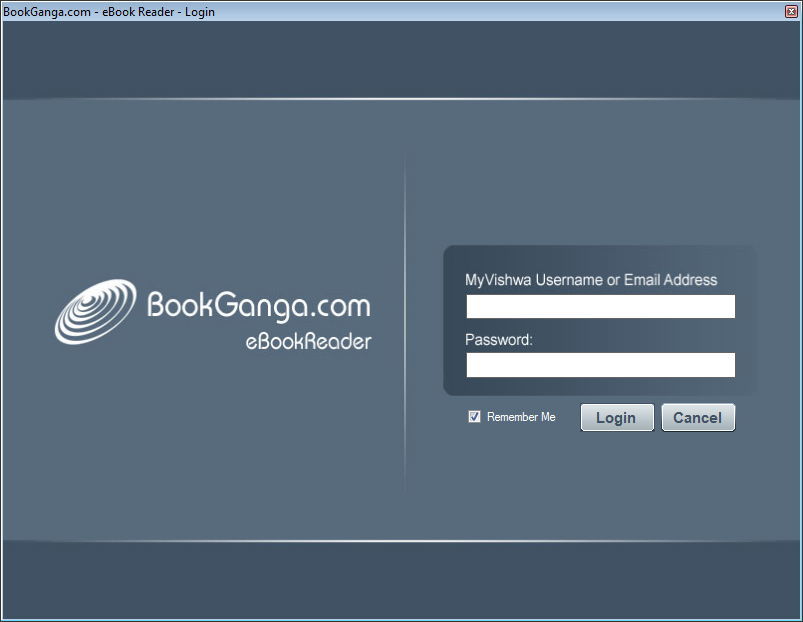 BookGanga - eBook Reader 13.0 : Main window