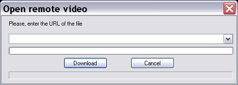 Fix Player 1.0 : Open remote video