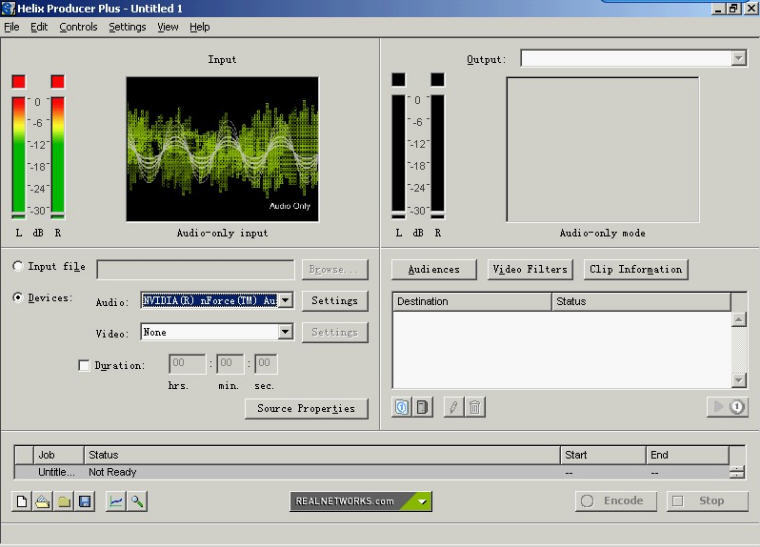 Helix Server 13.0 : Main Window