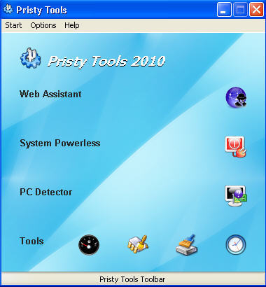 Pristy Tools 2.2 beta : Main window