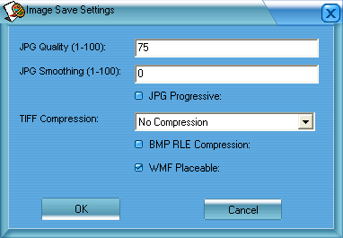 SID Image In Depth : Image Save Settings
