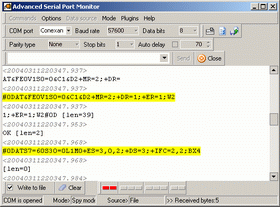 Advanced Serial Port Monitor 3.7 : Main Window