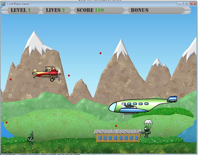 Cool Plane Game 1.0 : Gameplay