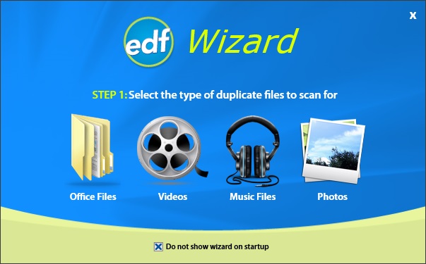 Easy Duplicate Finder 5.4 : Wizard