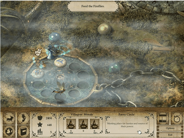 Little Folk Of Faery : Game view