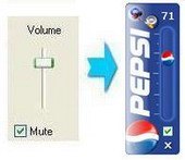 Pepsi Volume Controller 3.0 : Main Window