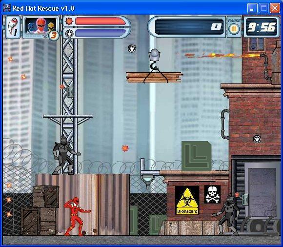 Red Hot Rescue 1.0 : Playing