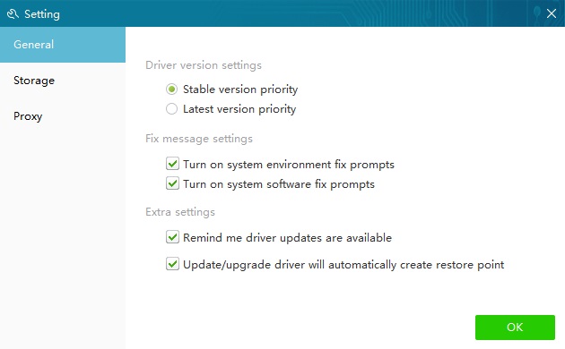 Wise Driver Care 2.2 : Settings