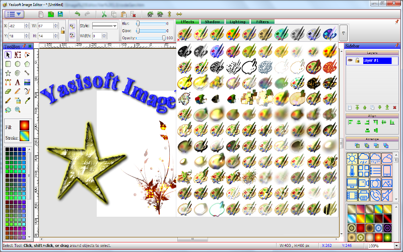 Yasisoft Image Editor 2.1 : Main Window